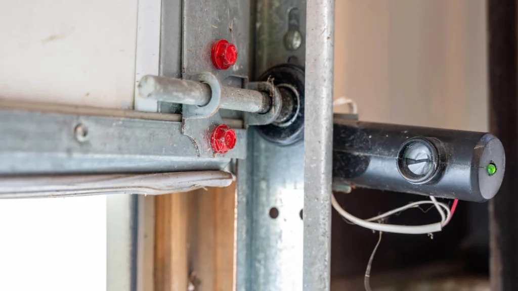 misaligned garage door sensors