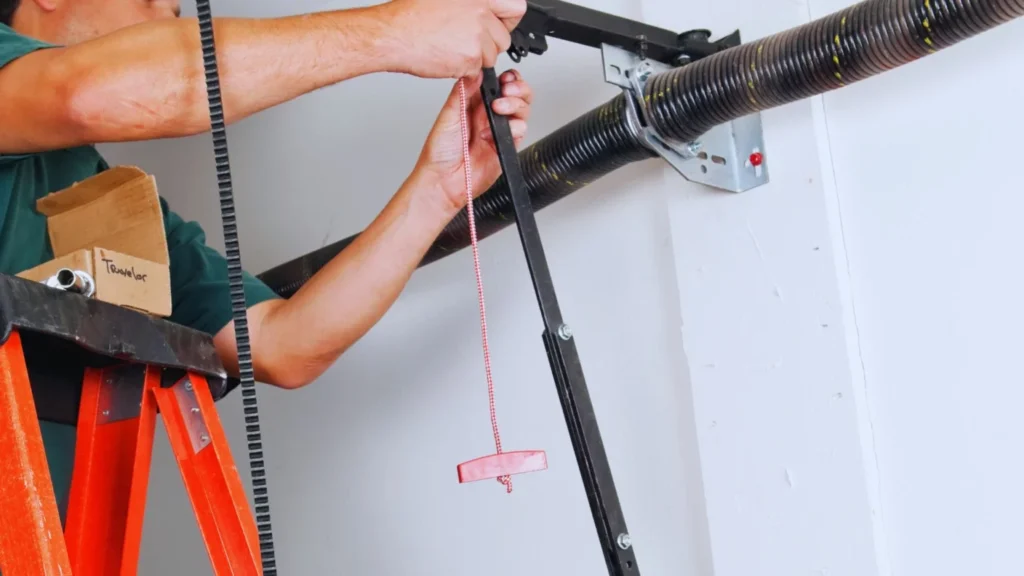 garage door spring and cable replacement